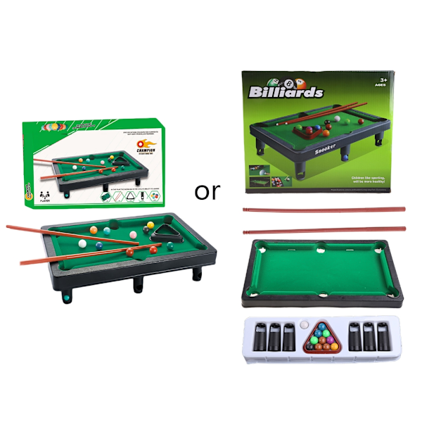 Lautapelejä lapsille Mini Biljardi Snooker Lelusetti Kotibilepelit Vanhempi Lapsi Vuorovaikutuspeli Koulutuslelut