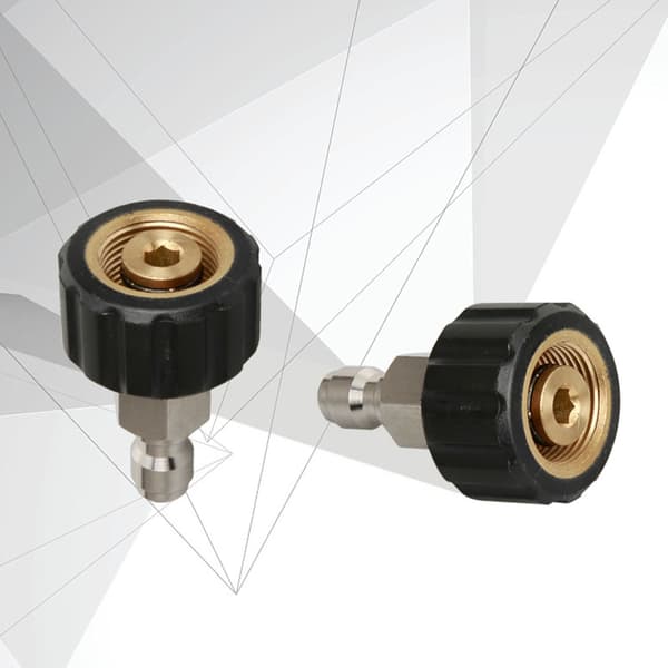 Skive M22 14mm Stik til 1/4 Tommer Hurtigudløser Adapter til Nem Tilslutning
