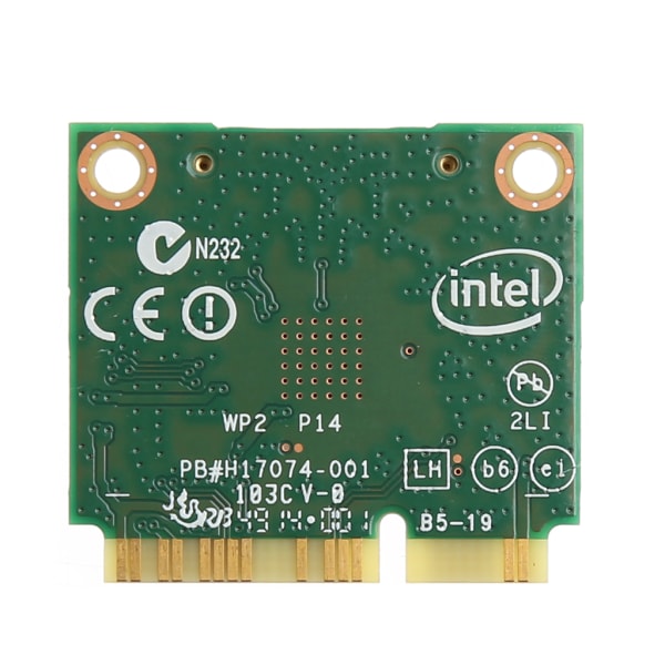 7260HMW nätverkskort Dual Band Bluetooth-kompatibelt 4.0 Wireless Mini PCI-E WIFI-kort för Intel 7260 AC