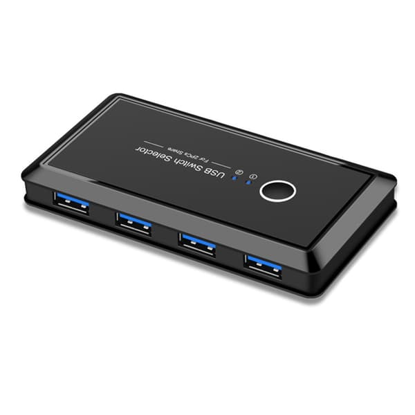 USB 3.0 Switch USB-switch 2 datorer delar 4 USB för PC-mus och tangentbord