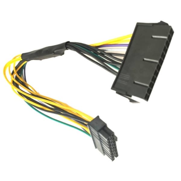 ATXs 24-pin til 16-pin hovedstrømkonverterkabler til computer