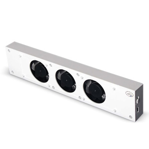 Kylfläkt för Xbox One S Inbyggd justerbar mikro USB -anslutningskylare med 3 höghastighetsfläktar för Xbox One S-konsol