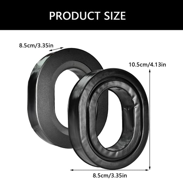Hodetelefoner Øreputer for Recon Spark Universal Headset Øreputer Deksel Ørevarmere