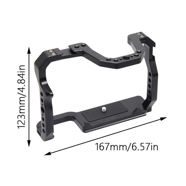 Kamerabur til 70D/80D/90D Hurtig Afmontering Base Cold Shoe Adapter