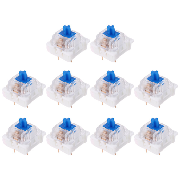 3-pins Brytare Svart/Röd/Brun/Blå SMD LED-brytare för Mekaniskt Tangentbord Passar Cherry MX Gateron Ersättning DIY
