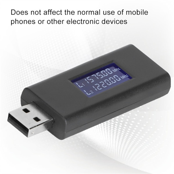 Praktisk Högeffekts Stöttålig Beidou GPS Anti-positionering USB-adapter för Bil