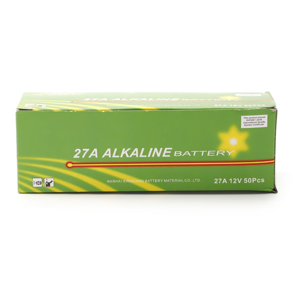 Uppgraderade 27A 12V alkaliska batterier Mångsidig power för fjärrkontrollleksak Trådlösa dörrklockor Stöldförebyggande 5 pieces