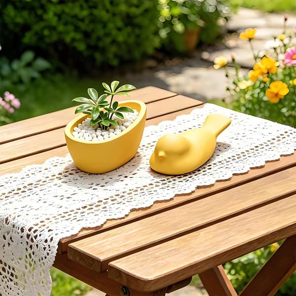 Solid silikonform for å lage nydelige fugletema-arrangementsbokser