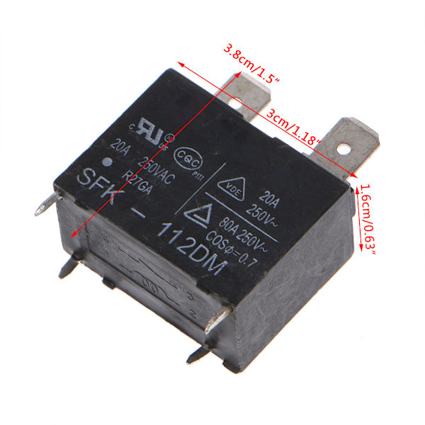 2 st SFK-112DM SFK-112 20A 250V AC DIP-4 relämodul