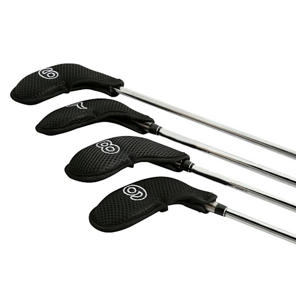 10st vattentät mesh golfputteröverdrag Golfjärnhuvudöverdrag Klubböverdrag järnhuvudöverdrag Golfklubbor huvudöverdrag Royal blue