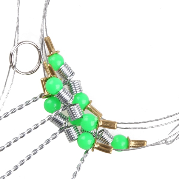 Anti-Winding Swivel String Havsfiske Krok Stål Riggar Wire Leader Fiskkrokar 3