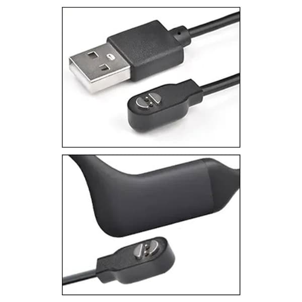 Ladekabel Magnetisk Strømforsyning Laderadapter for PurFree BC01 Hodetelefon
