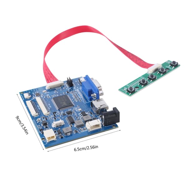 DC5V LCD Driver Board Touch Screen Display Modul Plade 50Pin TTL 40Pin LVDS
