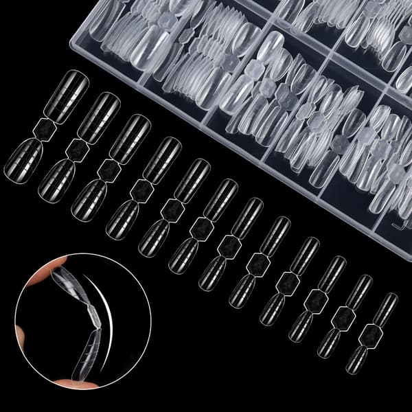 Bulk ABS Unguis Art Set 120 Count Kombinerad Plan Säker Vidhäftning För Modeentusiaster