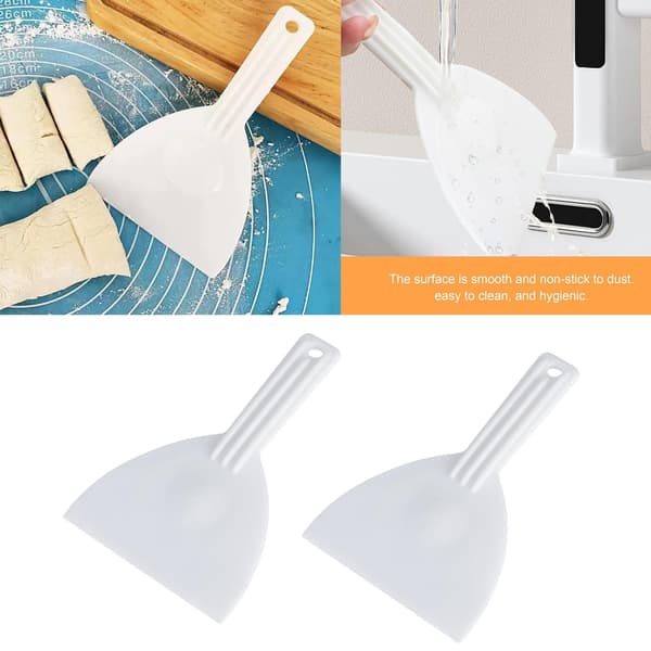 Ergonomisk Håndtak Spatel Deigskrape for Effektiv Baking og Matlaging