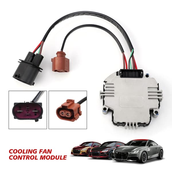 Radiator Kølerventilator Kontrolmodul 1TD959455 til 2010-2014 Golf