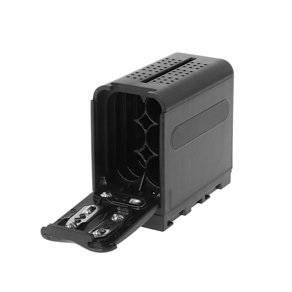 Bärbar batterihållare case USB - power batterilåda för BB-6 6st AA case LED Strip Light