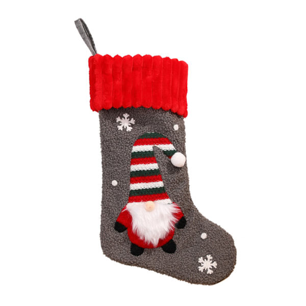 Julgodisstrumpor Väska Hängande Julstrumpor God Jul Strumpor Träd Hängande Öppen Spis Ornament Dekor