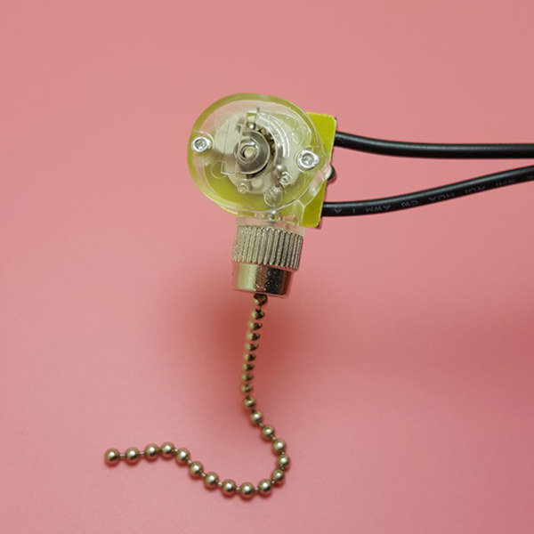 JX42B 250V gör-det-själv-vägglampa Dra kedja sladdkontrollbrytare för takfläktlampa