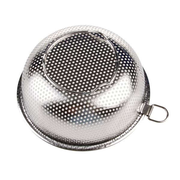 Rostfritt stål Kök Hål Tät Mesh Sifter Durkslag Sil Siktkorgar
