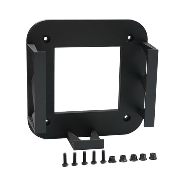 Metalholder til under skrivebordet til mini computer desktop organiseringsstand