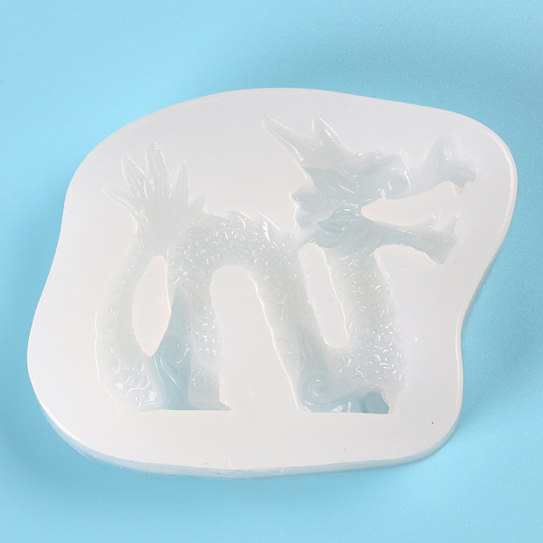 Dragon Candle Form för handgjord skrivbordsdekoration Gips Epoxiharts Aromaterapi Ljus Form