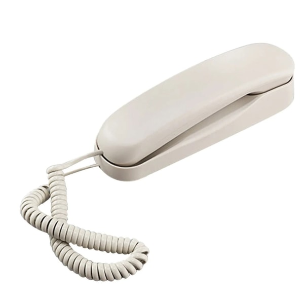 Fastnetvægtelefon, slank Trimline-telefon til hotel, fastnetvægtelefonsæt til hjemmet/badeværelset/skolen/kontoret