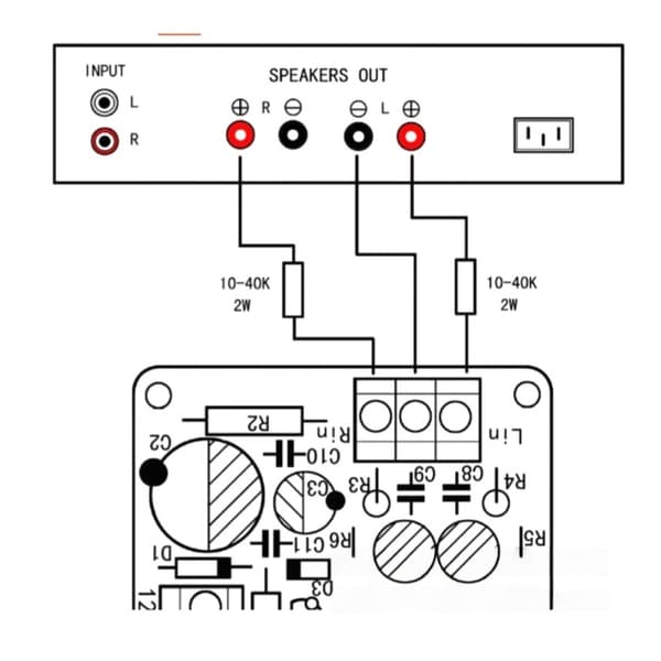 VU-meter effektforstærker niveau meter driverkort drevmodul 39 45 52 60dB