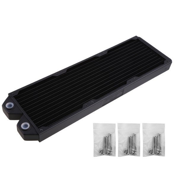 G1/4\" Koppar Radiator 18 Rör Värmeväxlare Radiator för Dator PC CPU CO2 Vattenkylningssystem 120mm 240mm 360mm