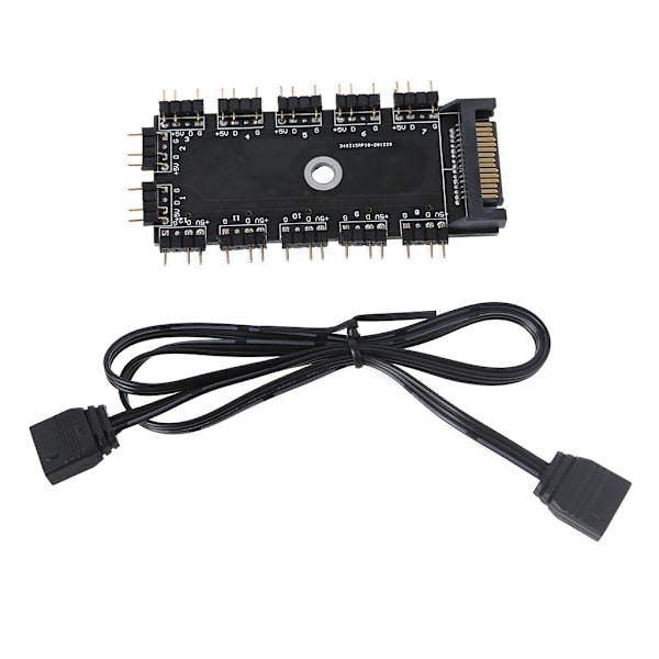 5V 3 stift 4 stift ARGB RGBW kabeldelarnav för case Tape Förlängningskabel Adapter LED Strip Light PC RGB Fläktkylare SATA