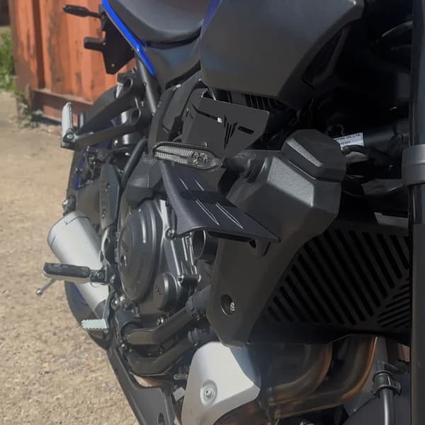 Glat Aerodynamisk Motorcykel Side Streamlining Sæt Tynd Plan 0,3 kg