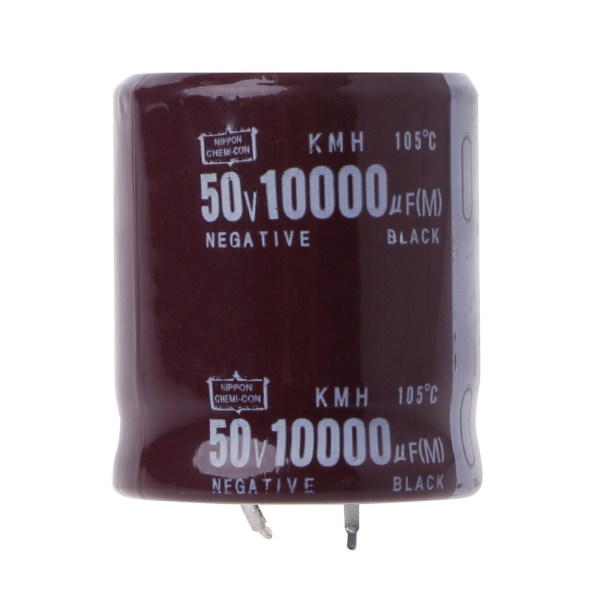 10000uF 50V elektrolytisk kondensator för koppling-filtrering avstämningskrets Energiomvandlingskontrollkrets