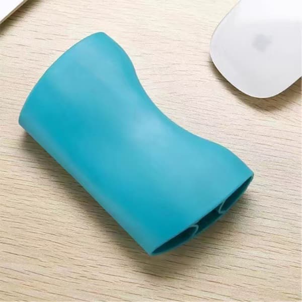 Gaming Musematte Komfort Håndleddsstøtte Silikon Håndpute Memory Cotton Foam Blue