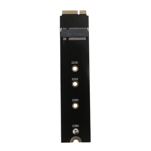 Adapterkort til 7+17 PIN 64G 128G 256G 512G for M.2 NGFF SSD For 2012 MacBooks A
