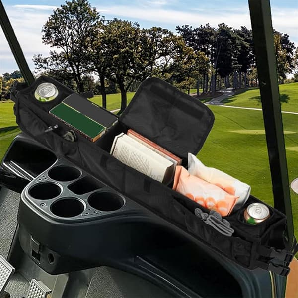 Snabbt hopfällbar golfvagns korg tung typ säker montering för olika väder