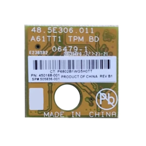 Viktige PCB DIY 450168-001 Trusted Platform Module-oppgraderinger for vedlikehold