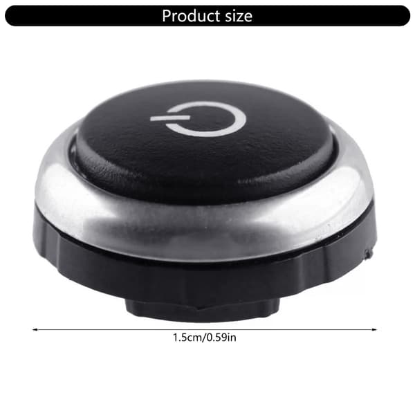 Ergonomiske bilstereo volumknapper erstatning sterk konstruksjon for bilbruk
