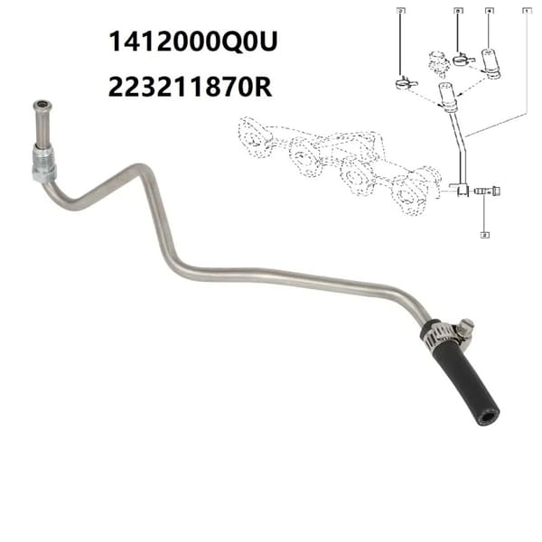 223216385R 6071420104 6071420004 Rörsensor Ersättningstillbehör