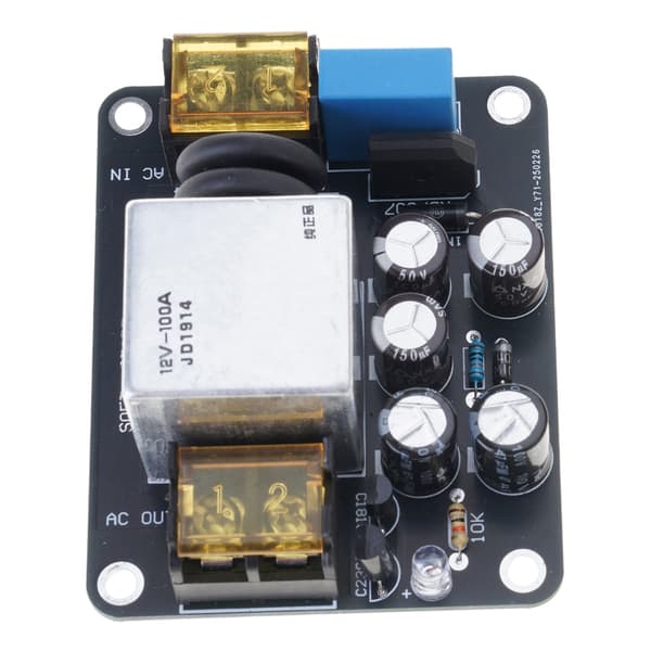 Effektkontrollmodul 2400W 100A Reläer För Maskiner Hushållsapparater