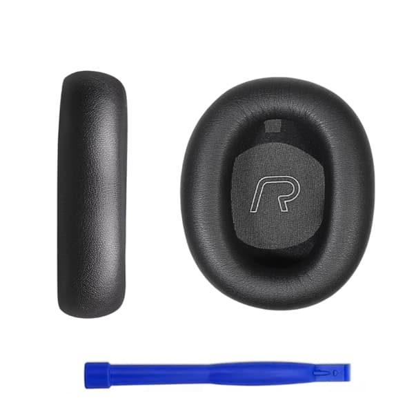 1 par svamper øreputer øreputer deksel for W860NB headset Black