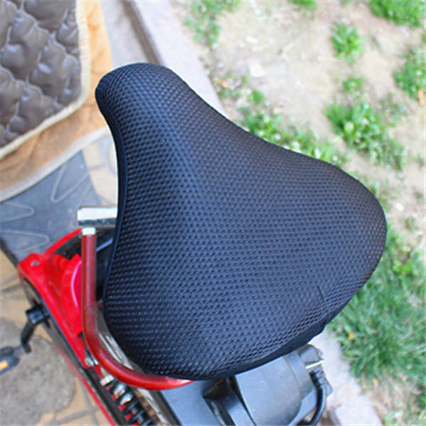 Andningsbar Mesh Screen Cykel för cover för cykel för sits, förbättrad komfort, andas för mountainbikecykel Red