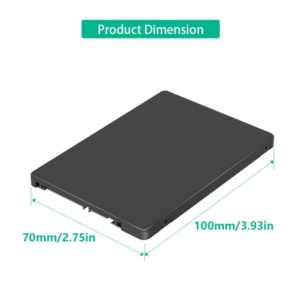 Dobbelt M.2 NGFF B+M Key til 2,5 tommer SSD kabinet M.2 SSD Harddisk Kabinet