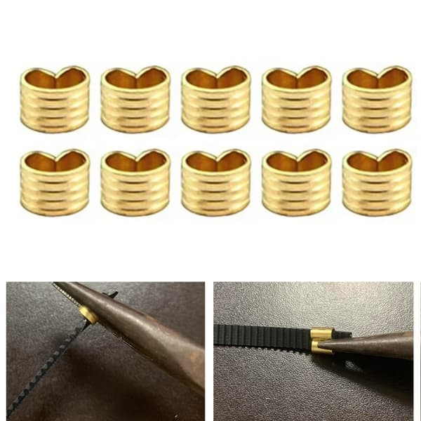 6mm 3D Printer Rem Messingterminaler Formonterede Konnektorer Metalhardware