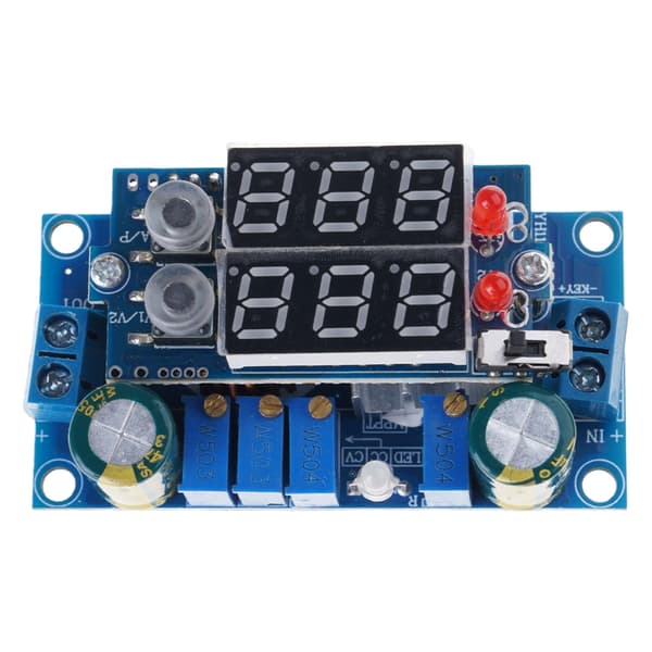 5A Solar Charge Controller MPPT-modul med dobbelt LED-display for sikkerhed