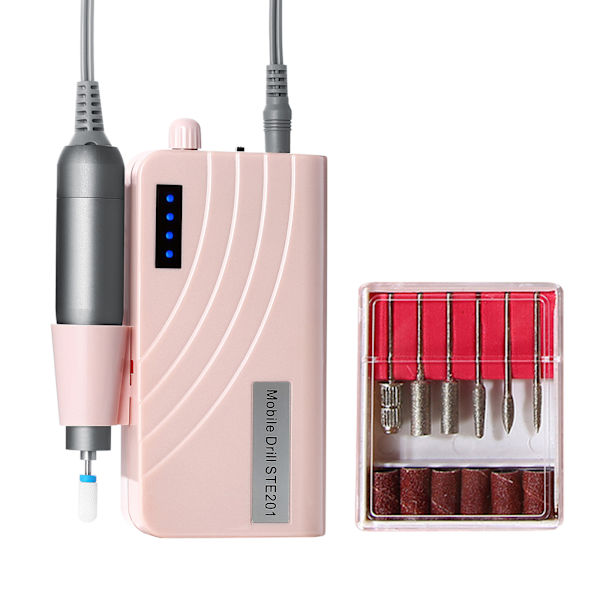 30000 RPM Bärbar Elektrisk Nagelborrmaskin Professionell Elektrisk Nagelborrsats Bärbar Nagelpolerare