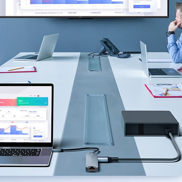 USB Type C -sovittimet 8K 60Hz 7 toimintoa virtalähteelle 100W