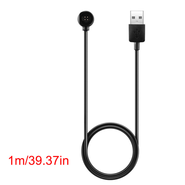 Magnetisk Strömadapter Laddare Ställ Bas Docka USB Laddningskabel för Polar M600 Smartwatch Överbelastningsskydd