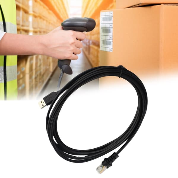 Omnidirektionel stregkodescanner USB-kabel 200CM til MS5145 MS9540MS7120 Hurtig