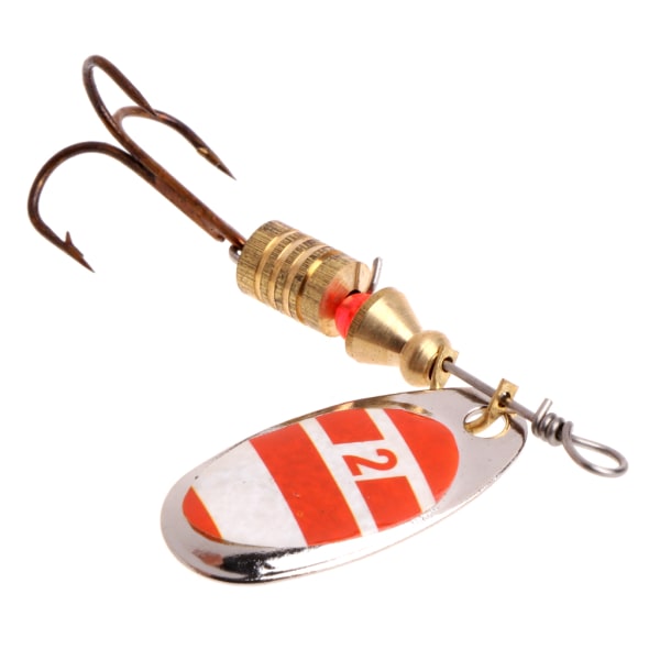 Fiskesked Lure Paljetter Paillette Metal Hard Bait Dubbel Diskant Krok Tackle C 4g