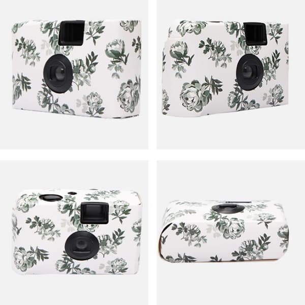 Engångs retro 35 mm filmkamera Point & Shoot-kamera Söt mini nostalgisk typ